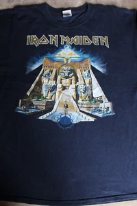 Iron Maiden - Powerslave, T-Shirt, Größe XL, Vintage, Front- & Backprint - Bild 1 von 8