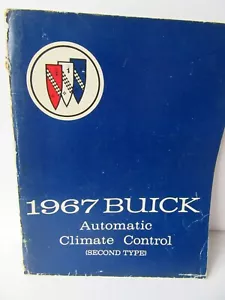 1967 Buick Service Manual Automatic Climate Control Second Type Book Original GM - Bild 1 von 4