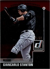 2015 Donruss Preferred Black #25 Giancarlo Stanton /99 - NM-MT
