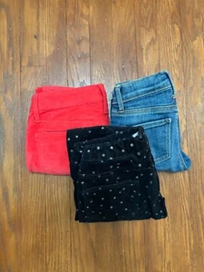 Three pairs girls' pants by Gap, H&M, Old Navy (size 8) - Picture 1 of 6