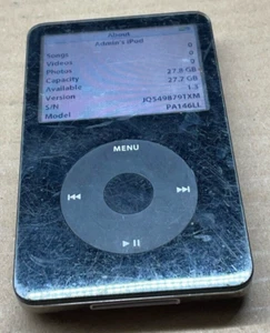 Apple iPod Classic 5th Generation A1136 MA146LL/A 30GB Black MP3 Player *READ - Picture 1 of 4