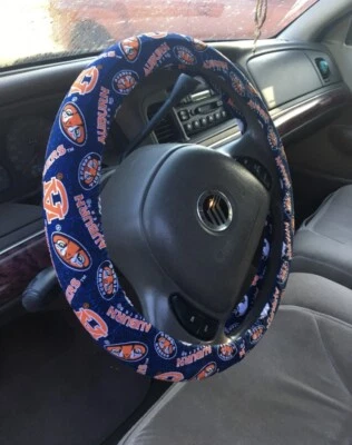 AUBURN TIGERS Steering Wheel Cover / Auburn College Football Auto Gifts - Image 1 of 3