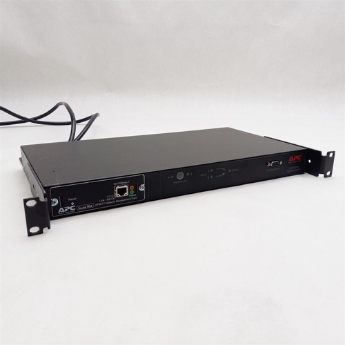 APC AP7750 Rack Mount Automatic Transfer Switch ATS 8-Outlet w/AP9617 Card 120V