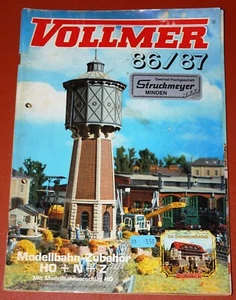Vollmer Katalog 1986/87 Modell Banh H0 + N + Z Zubehör - Picture 1 of 3