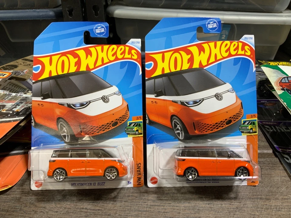 HOT WHEELS VW VOLKSWAGEN T2 T3 '49 PICKUP KOOL KOMBI CADDY ID UPDATED 9/15/25 - Image 1 of 1