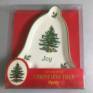 Spode Christmas Tree Joy Bell Porzellan Pin Tablett Schale NEU - Bild 1 von 4