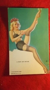 MUTOSKOP PIN UP GIRL KARTEN ZOE MOZART RUN ON SUGAR, WER SAGTE SCHÖN ABER NUMMER - Bild 1 von 4