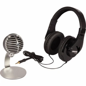 Paquete de kit de grabación móvil Shure MV5A-240 para música, podcasting y Skype - Imagen 1 de 1