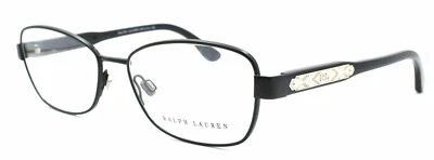 Armação de óculos Polo Ralph Lauren RL 5088 preto fosco 9038 metal 51-15-140 nova - Imagem 1 de 3