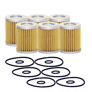 Wix Set Of 6 Engine Motor Oil Filter Set (Cartridge Lube Metal Canister) - Picture 1 of 1