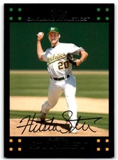 2007 Topps Huston Street Oakland Athletics #124
