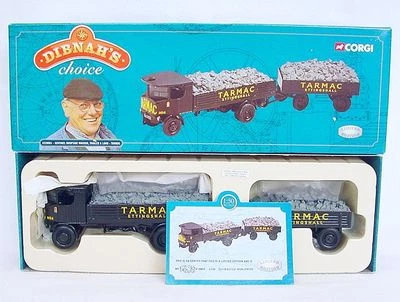 Corgi Classics DIBNAH'S SENTINEL STEAM WAGON & TRAILER TARMAC Truck MIB`01 RARE! - Image 1 of 4