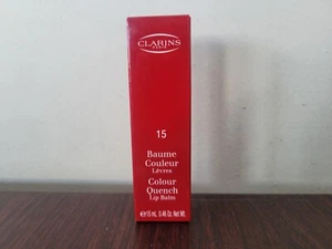 C L A R I N S 15 C O L O U R Quench Lip Balm 0.46 Oz - Picture 1 of 2
