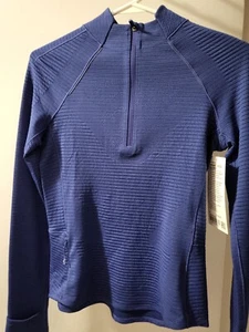 NWT lululemon Ventscape Half Zip Long Sleeve size4 psychic - Picture 1 of 8