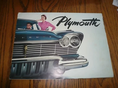 Folleto de ventas Belvedere 1957 Plymouth Savoy Suburban Plaza - De colección Foto 1 de 4