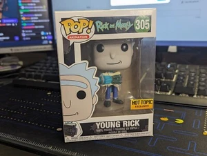 Funko Pop! Animation Rick And Morty Young Rick #305 Hot Topic Exclusive - Picture 1 of 11