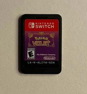 Pokemon Violet Nintendo Switch - Cartridge Only - PRE-OWNED - TESTED - Picture 1 of 2