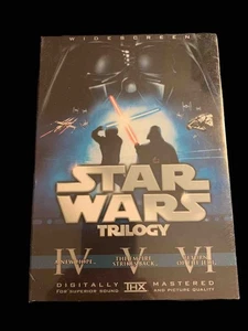 STAR WARS Original Theatrical Trilogy DVD UNALTERED HAN SHOOTS 1ST 6 Disc NEW - Foto 1 di 7