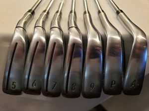 Used TaylorMade Qi 2024 Iron Set (5-PW, AW) 7 Irons - KBS MAX MT 85 - Reg - RH - Picture 1 of 9