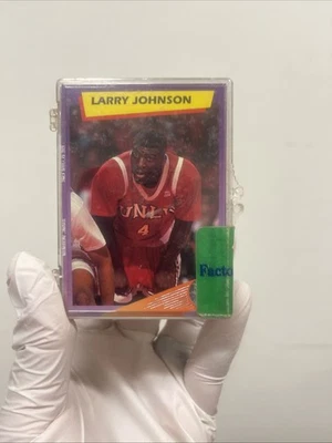 1991-92 Front Row Premier Larry Johnson RC SEALED - Image 1 of 4