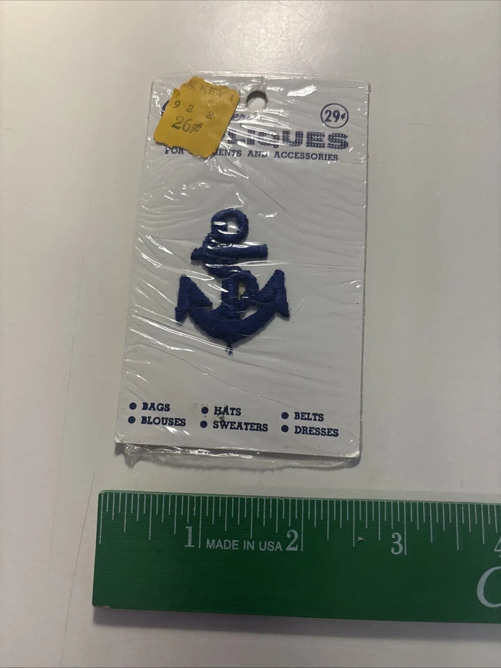 Nautical Anchor Embroidered Applique  - Image 1 of 1