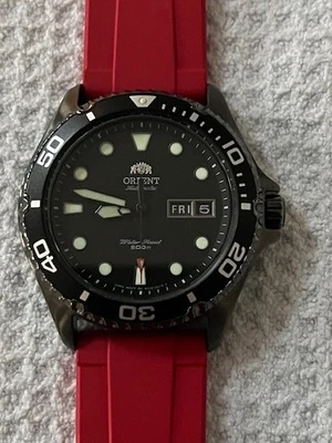 Orient Ray Raven II FAA02003B9 41.5mm Black Stainless Steel Case/Band Men's... - Image 1 of 4