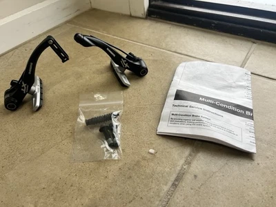 Shimano Deore XT V-Brake Calipers & Shoes MTB New - Image 1 of 4