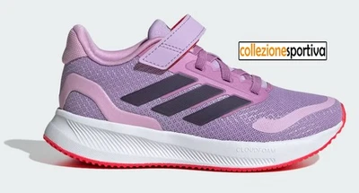 SCARPE BAMBINO/BAMBINA ADIDAS RUNFALCON 5  - JQ5609  col. viola/rosa - Immagine 1 di 4