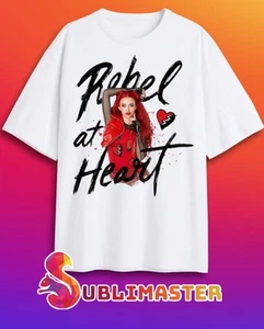 Disney Camiseta de Descendants 4: The Rise of Red Rebel at Heart T-Shirt, White  - Picture 1 of 8