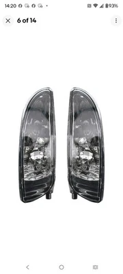 Par de faróis de neblina dianteiros transparentes para faróis de neblina Lexus RX300 RX330 RX350 2004-09 - Imagem 1 de 4