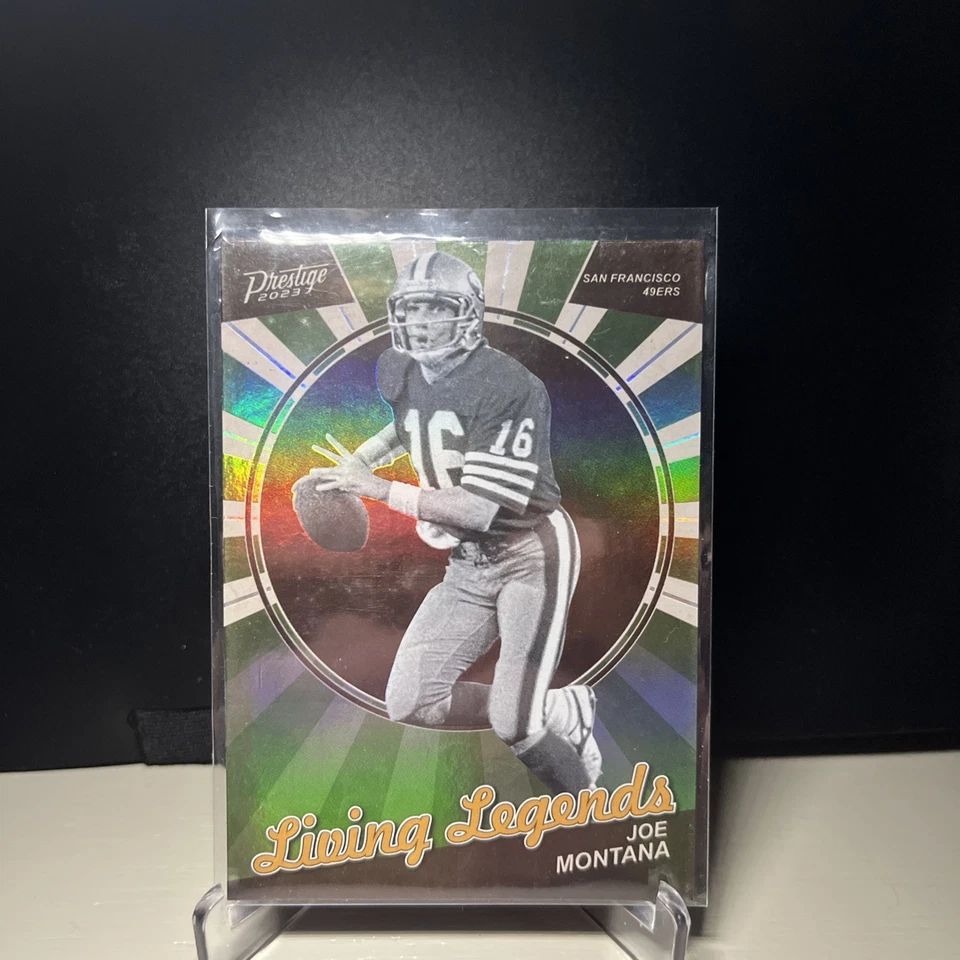 2023 Panini Prestige - Living Legends Joe Montana #LL-23 - Image 1 of 1