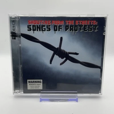 Shouting From The Streets: Songs Of Protest (2x CD 2007 Political Compilation) - Image 1 of 4