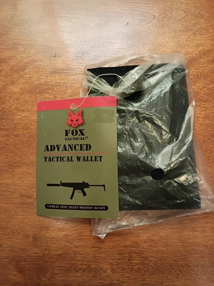 Fox Outdoor Products Advanced Tactical Wallet Black #56-8301 - Image 1 of 4