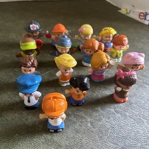 Fisher Price Little People Figures LOT of 16 Random Toy Bundle Girl Boy - Picture 1 of 6