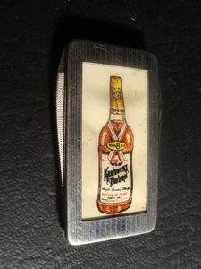 Um 1960 Kentucky Tavern Bourbon Zelluloid Geldklammer/Taschenmesser - Bild 1 von 3
