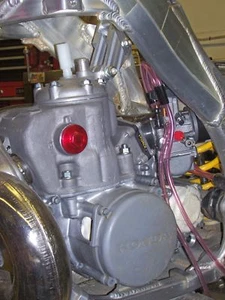 CR250 9607 FRAME CONVERSION BLUE 1992-2001 CR250 ENGINE 2002-2007 CR250 FRAME - Picture 1 of 11