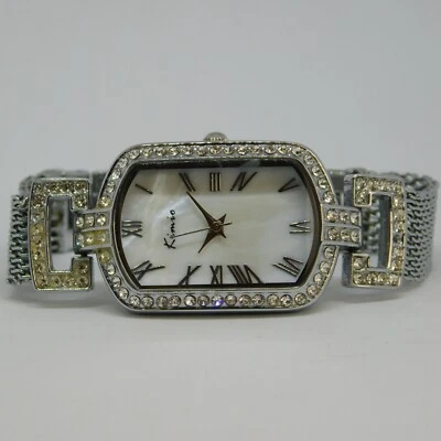 Kimio KW6001S-S Silver Tone Quartz Analog Women's Watch Sz. 6" New Battery - Image 1 of 4