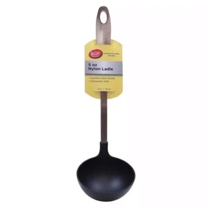 TableCraft 12.25" Nylon Soup / Serving Ladle with Stainless Steel Handle - Picture 1 of 2
