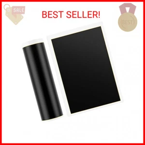 Isslly 2 PCS Black Laser Engraving Marking Paper, Laser Color Engraving Paper fo - Picture 1 of 2