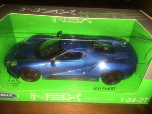 Ford GT Metallic Blue 2017 Welly 1:24 - Foto 1 di 1