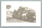 JT Transport Co Tow Truck w New Cars KANSAS CITY Occupation RPPC Photo~1940s