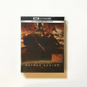Batman Begins Steelbook [4K UHD+2D+Bonus] Double Lenticular B Manta Lab - Picture 1 of 3