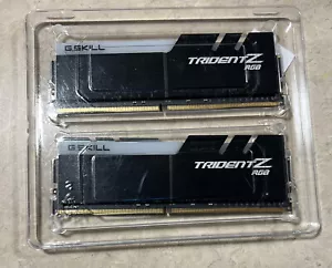 G.SKILL 64GB (2x32GB) TridentZ RGB DDR4 3600 (PC4-28800) 288-Pin Intel XMP 2.0 - Picture 1 of 3