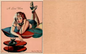 R59 Gum Inc, American Beauties, 1944, A Live Wire (B) - Imagen 1 de 1
