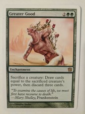 MTG Greater Good 9th Edition x1 NM