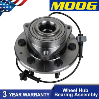 Cojinete y buje de rueda delantera Moog para GMC Sierra 1500 2014-2018 4x4 T4 Foto 1 de 4