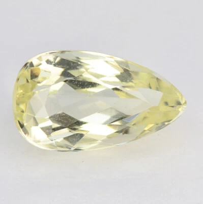 2.76Ct UNHEATED YELLOW BERYL GEMSTONE FROM BRAZIL - Image 1 of 4