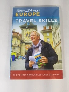 Rick Steves Europe Travel Skills 2-DVD Set New Sealed Most Popular Lectures - Imagen 1 de 2