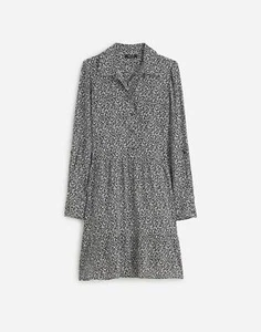 Madewell Tie-Waist Tiered Midi Dress Medium - Picture 1 of 6
