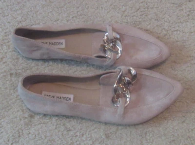 STEVE MADDEN, Slippers, Beige, Women's size 8 1/2 M; Pre-Owned no box - Image 1 of 4